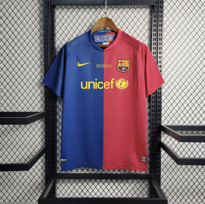 Barcelona 2008 UCL Home Shirt