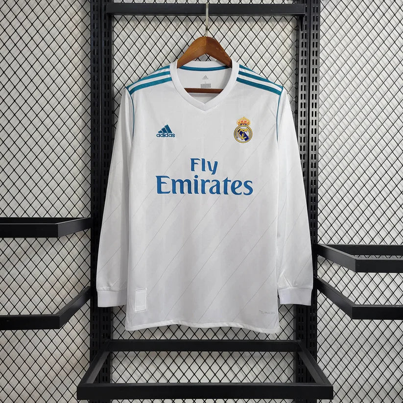 Real Madrid 17/18 L/S Home Kit