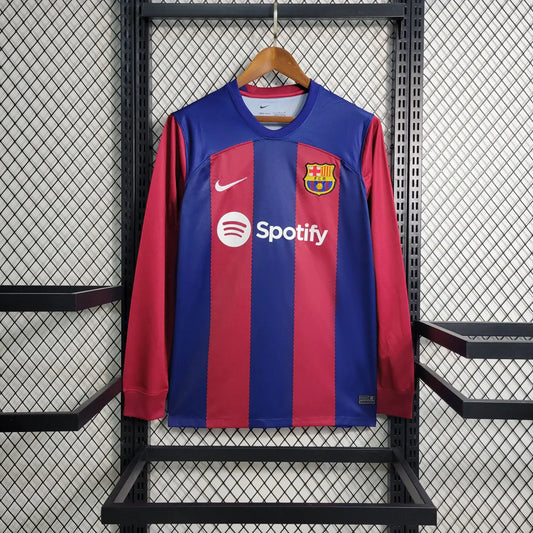 Barca 23/24 L/S Home Kit