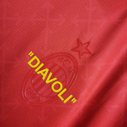 AC Milan × OFF-White 2024 Special Shirt