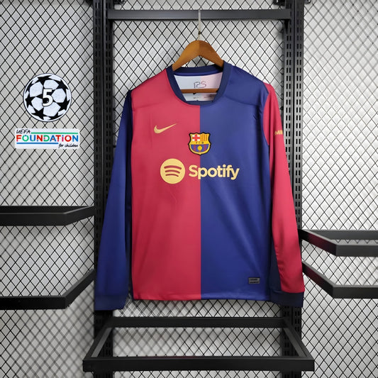 Barca 2024 Home L/S Shirt