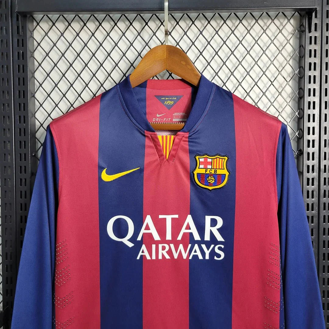 Barcelona 14/15 Home L/S UCL Kit