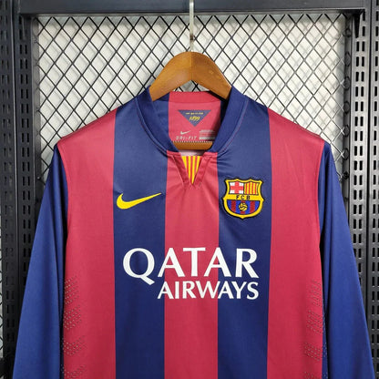 Barcelona 14/15 Home L/S UCL Kit