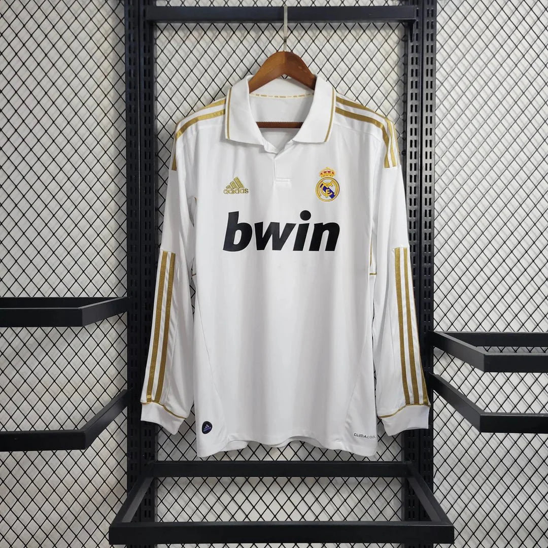 Real Madrid 2011 L/S Home Shirt