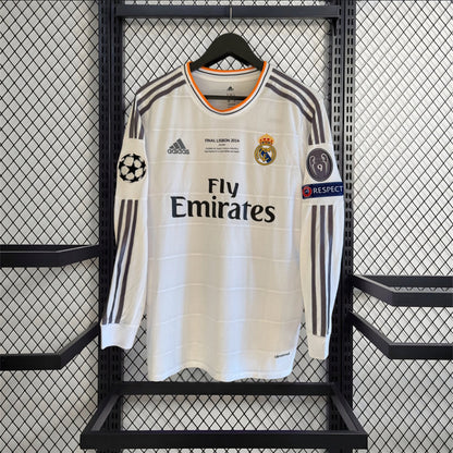 Real Madrid 2013 Home L/S UCL Shirt