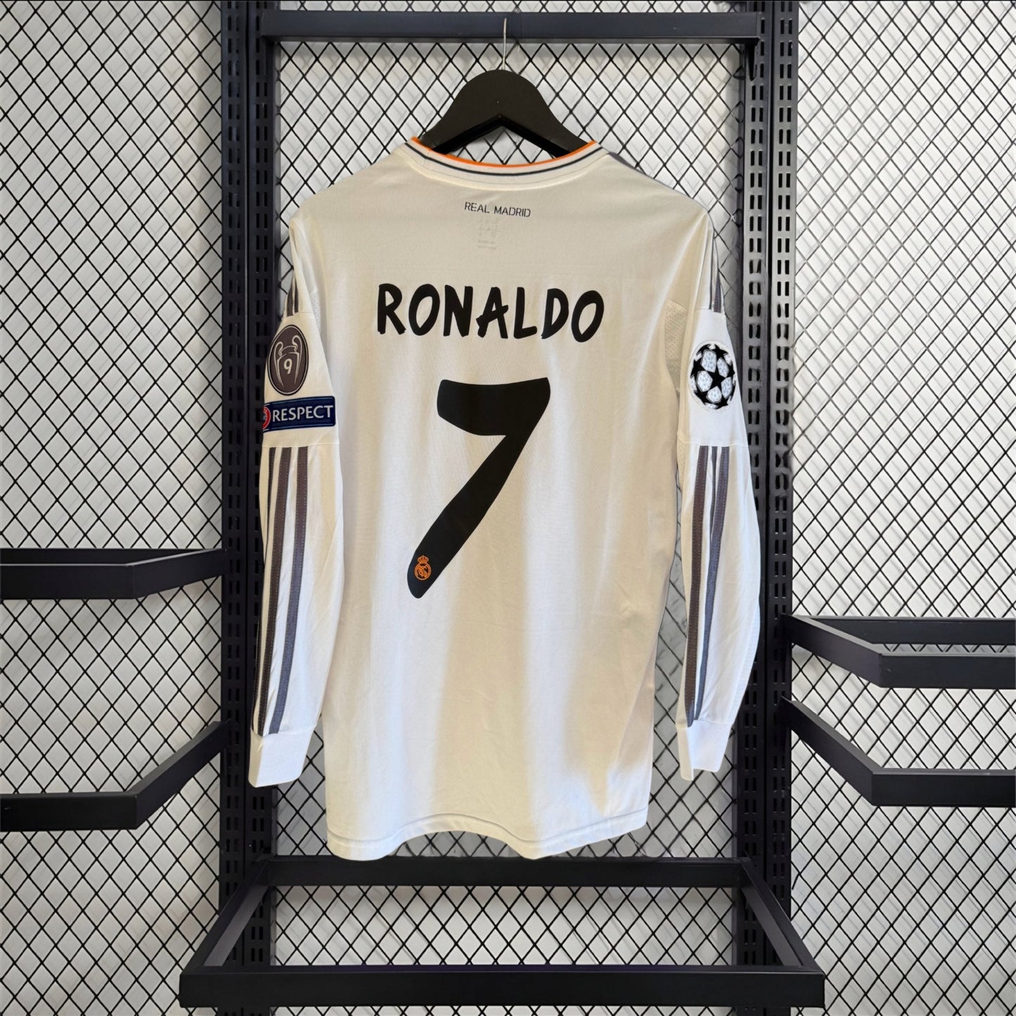 Real Madrid 2013 Home L/S UCL Shirt