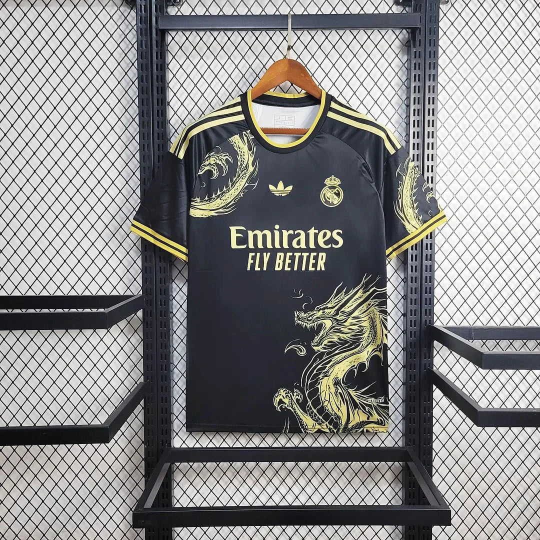 Real Madrid 25/26 Gold Dragon Special Kit