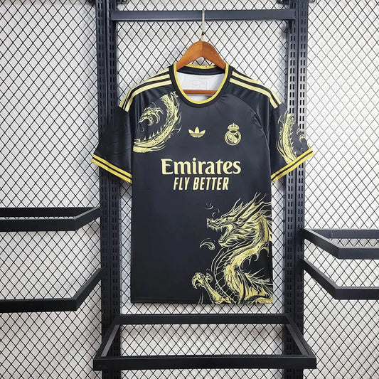 Real Madrid 25/26 Gold Dragon Special Kit