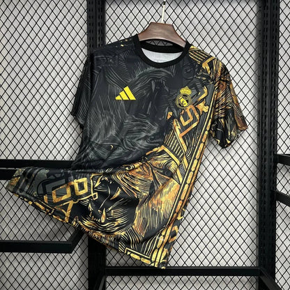 Real Madrid 25/26 Gold Lion Special Kit