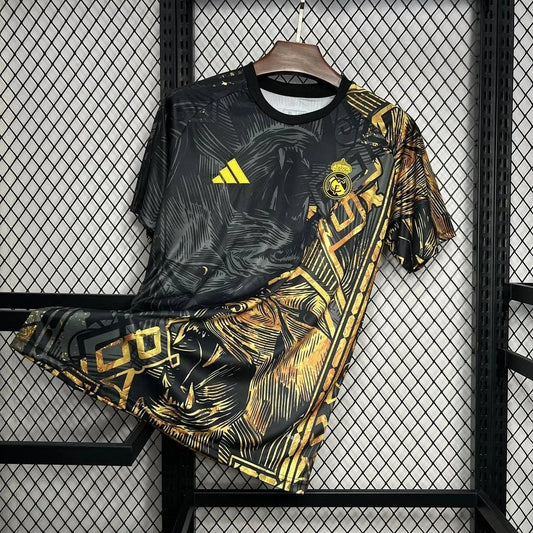 Real Madrid 25/26 Gold Lion Special Kit