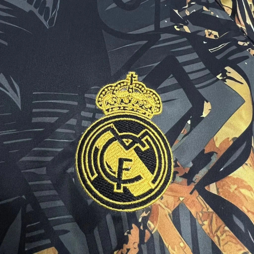 Real Madrid 25/26 Gold Lion Special Kit
