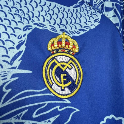 Real Madrid 24/25 Blue Dragon Shirt - FOOTLV